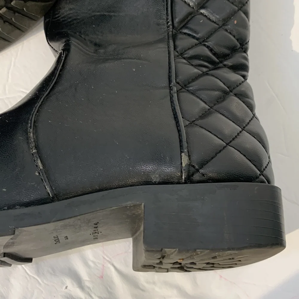 Zara trefaluc knee high boots size 38